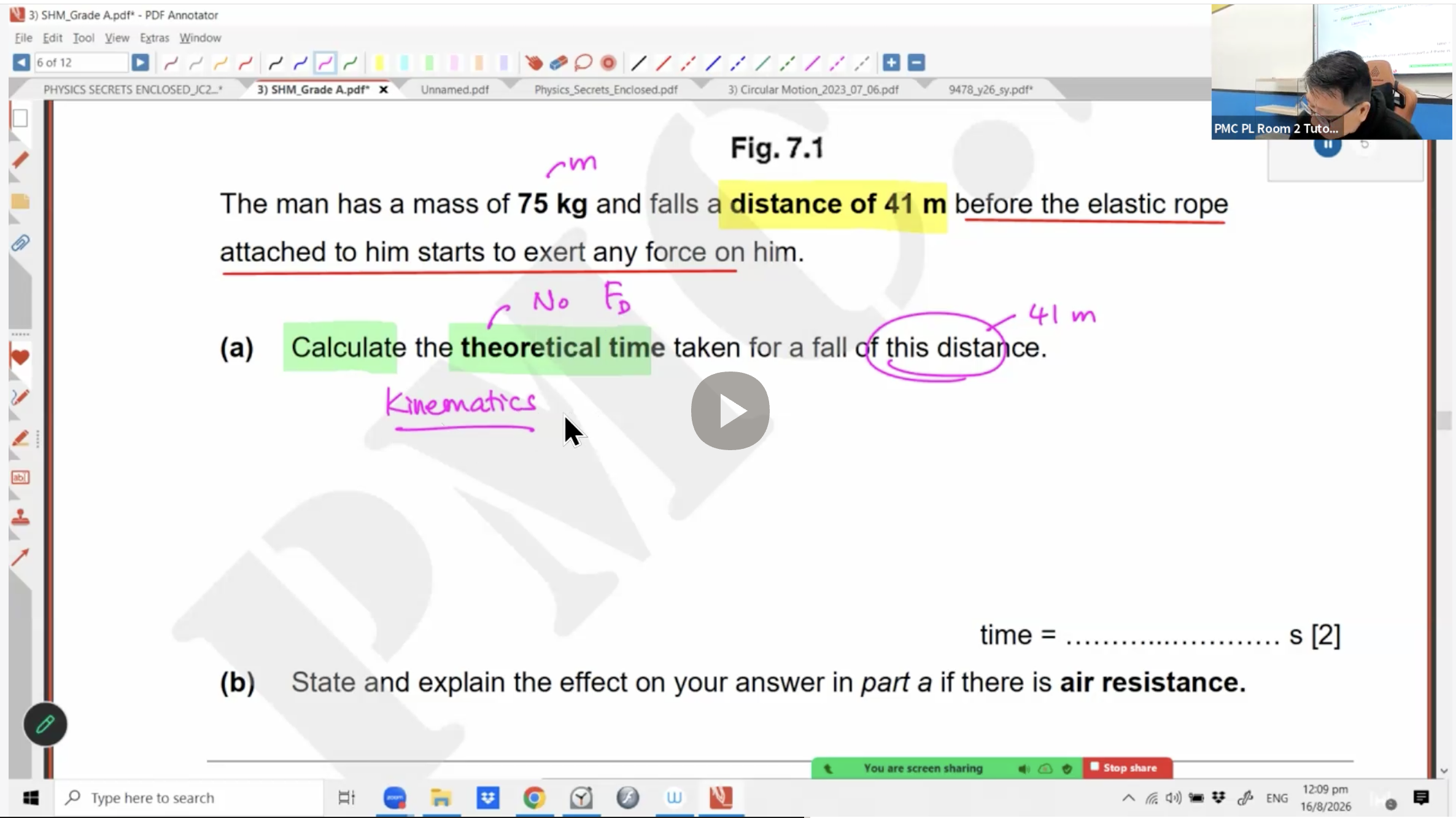 35. SHM Grade A Questions [2026] - Mr DK