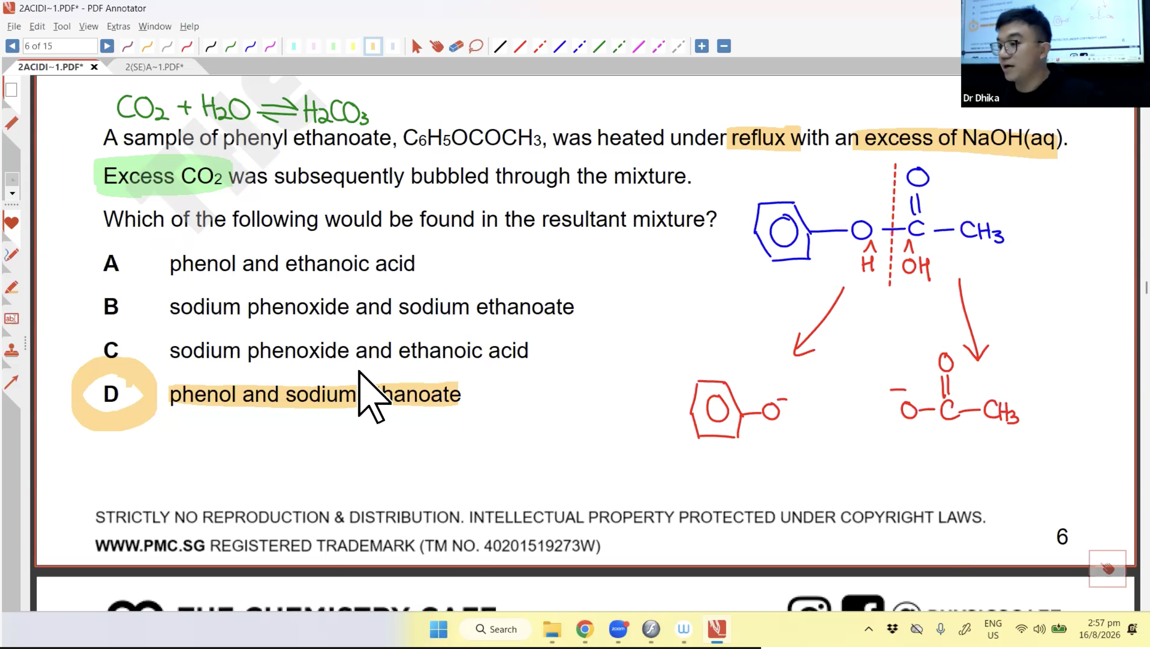 35. Organic Chemistry Revision L6 (Acidity, Basicity & Hydrolysis) [2026] - Dr D