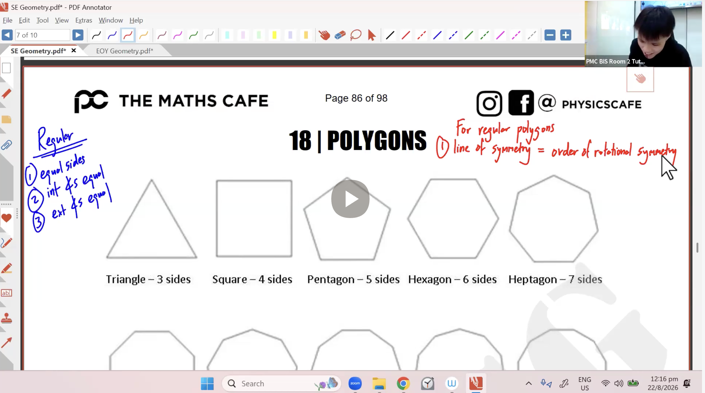 36. EOY Geometry [2026] - Mr NT