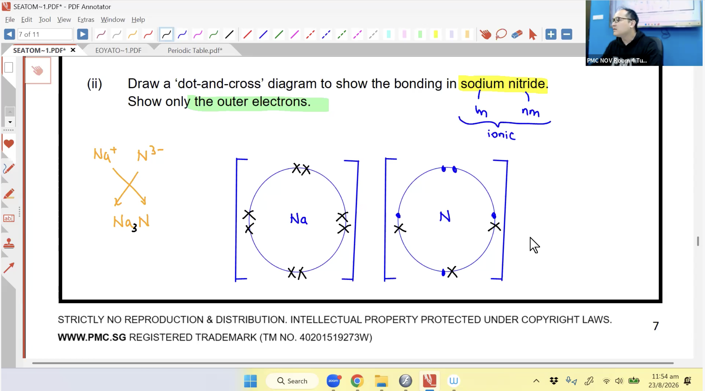 36. EOY Atomic Structure + Chemical Bonding [2026] - Mr AA