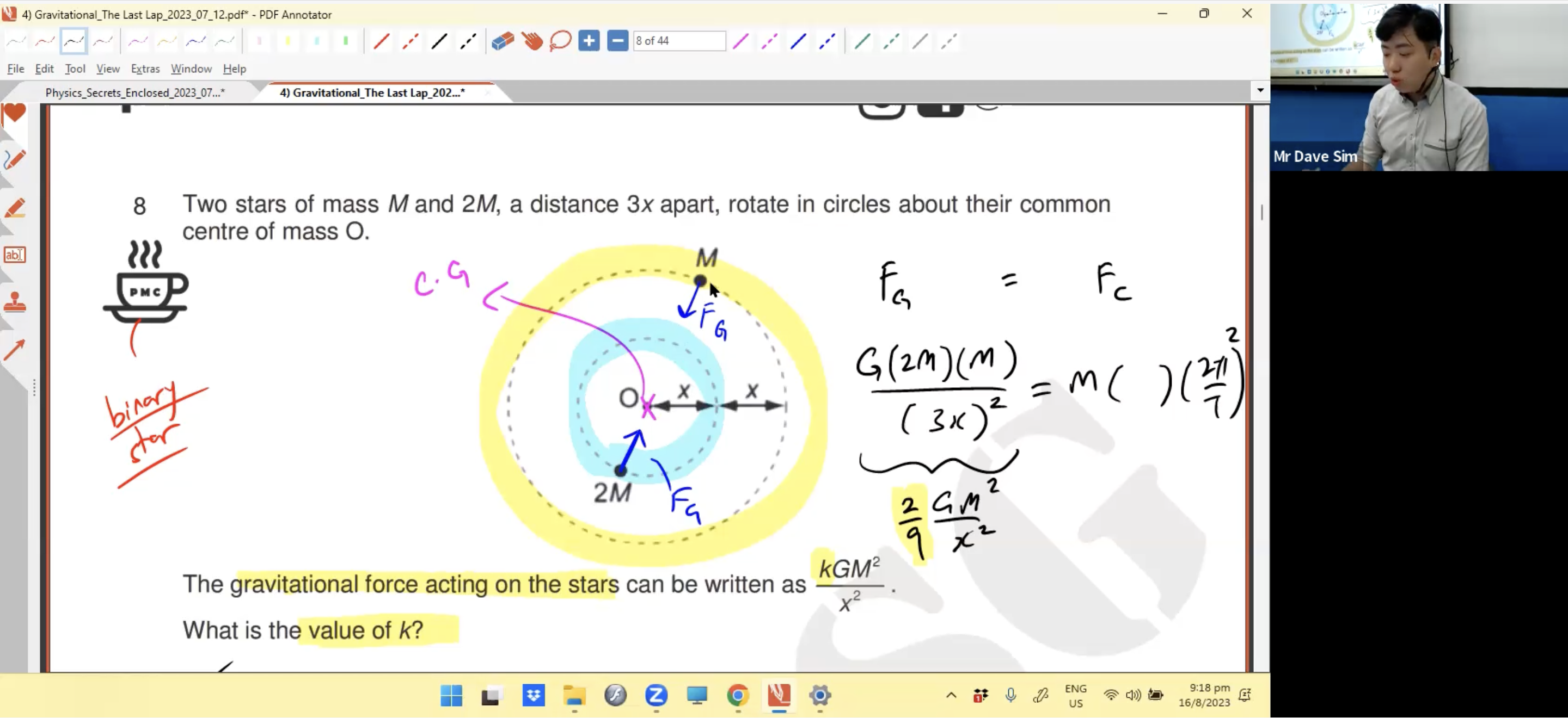 36. Gravitation EOY Revision L1 [2026] - MDS
