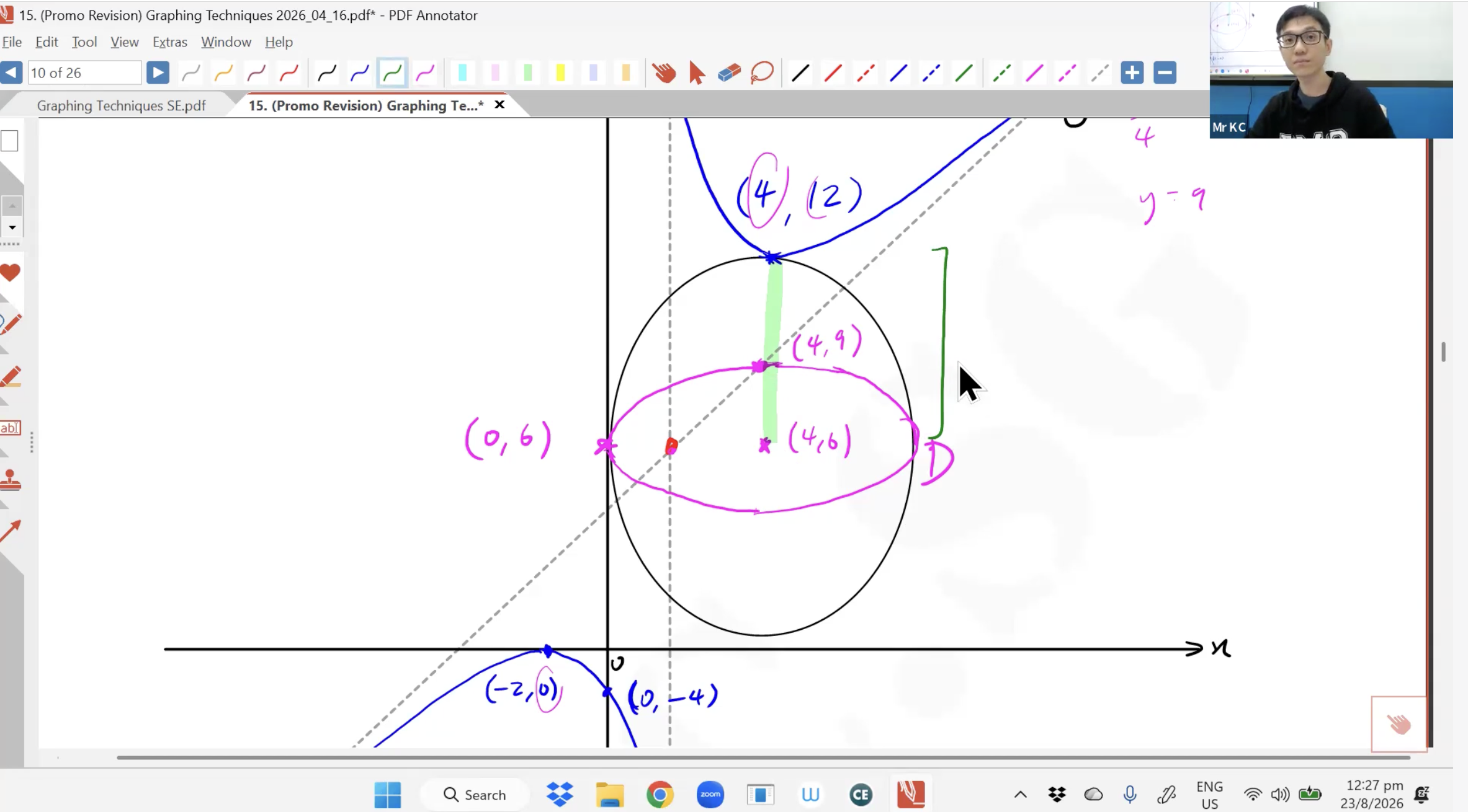 36. EOY Revision Graphing & Functions L1 [2026] - Mr KC