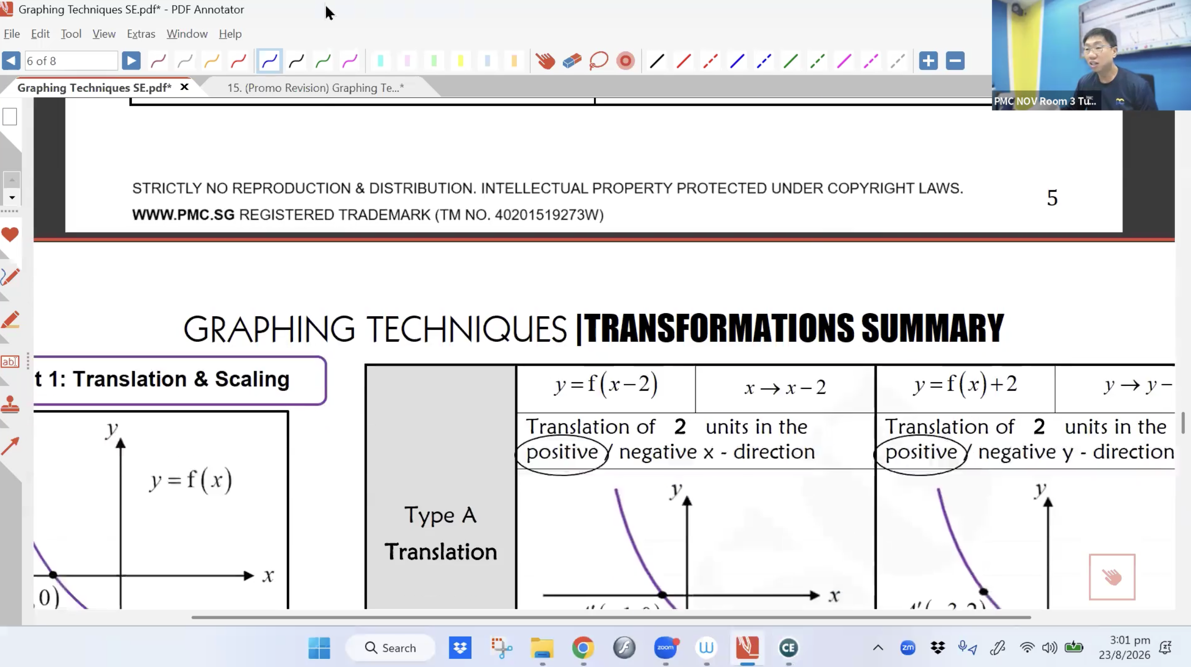 36. EOY Revision Graphing & Functions L1 [2026] - Mr CT