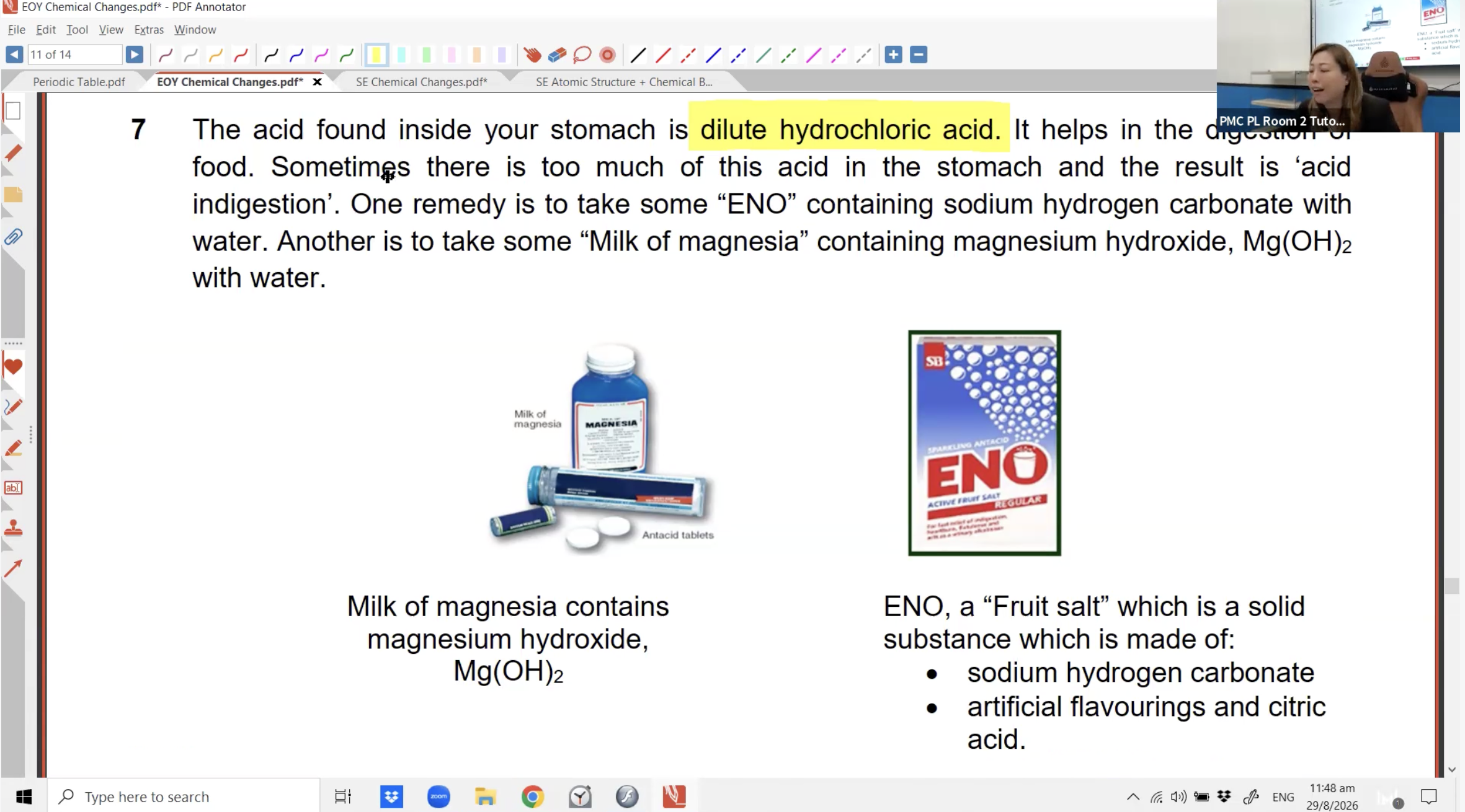 37. EOY Chemical Changes [2026] - Ms JL