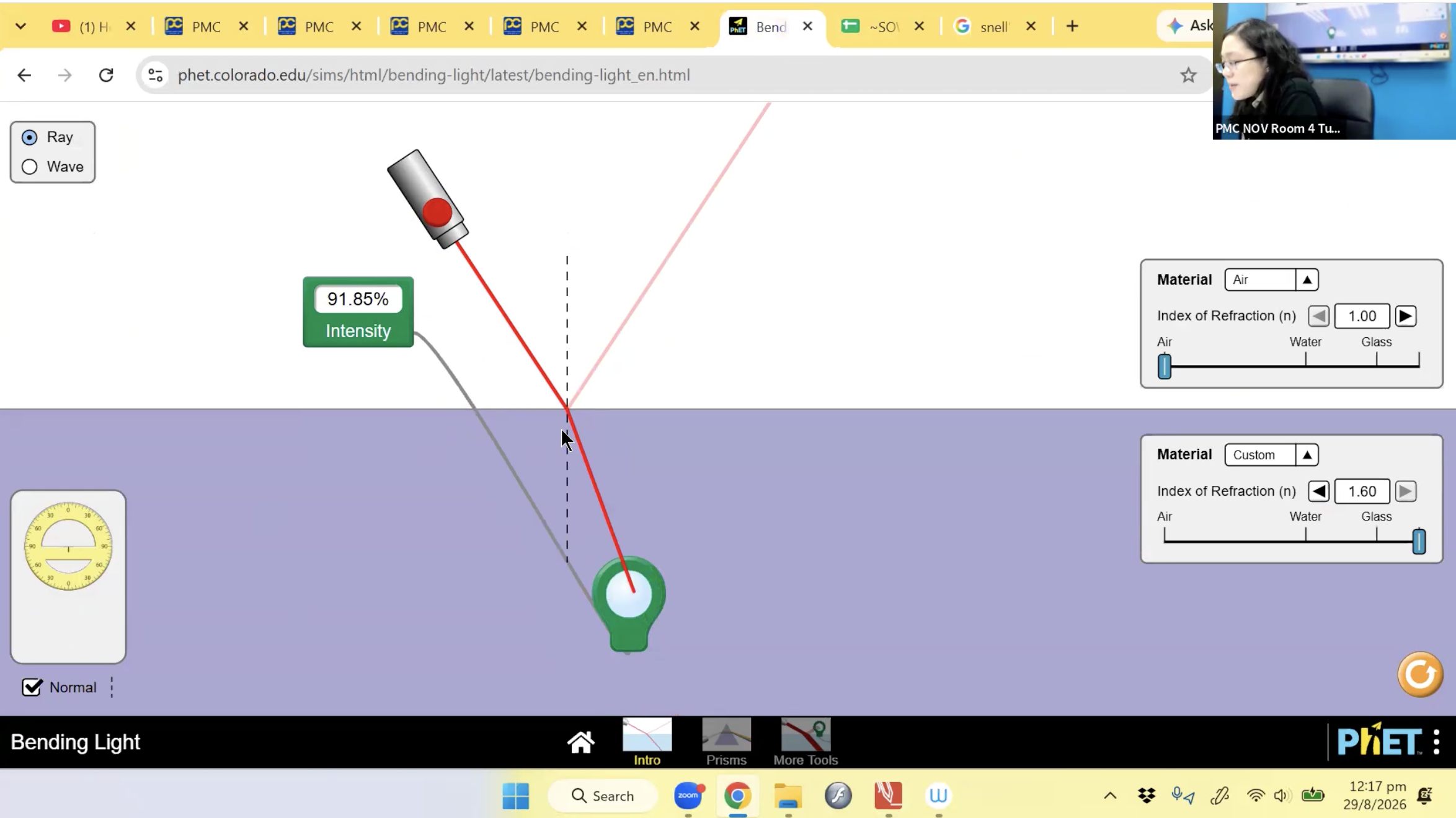 37. EOY Revision - Light Reflection + Refraction [2026] - Ms AC