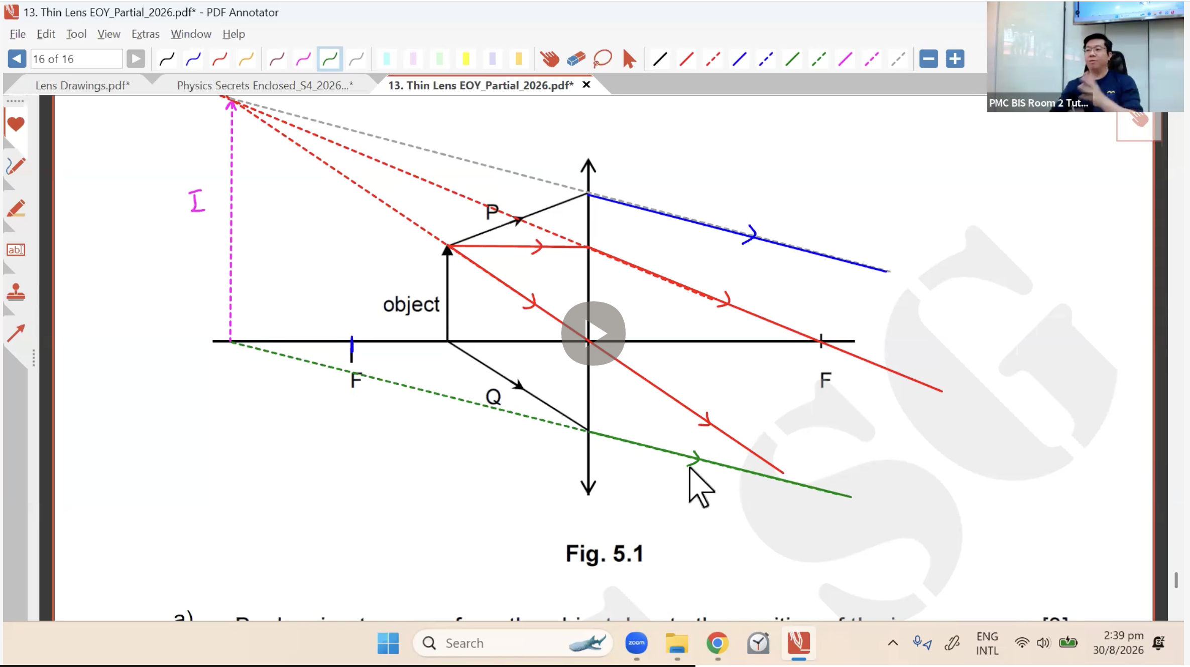 37. Thin Lens EOY Revision [2026] - Mr SW