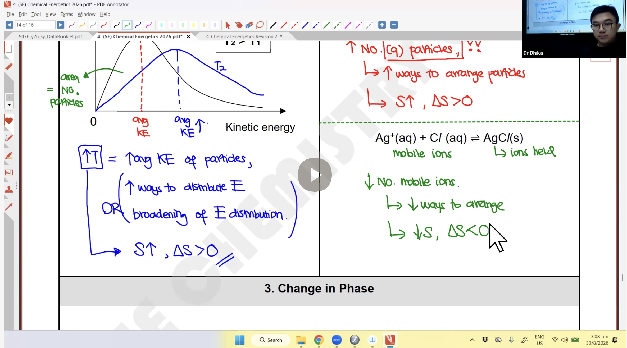 37. Energetics & Kinetics Revision L2 [2026] - Dr D