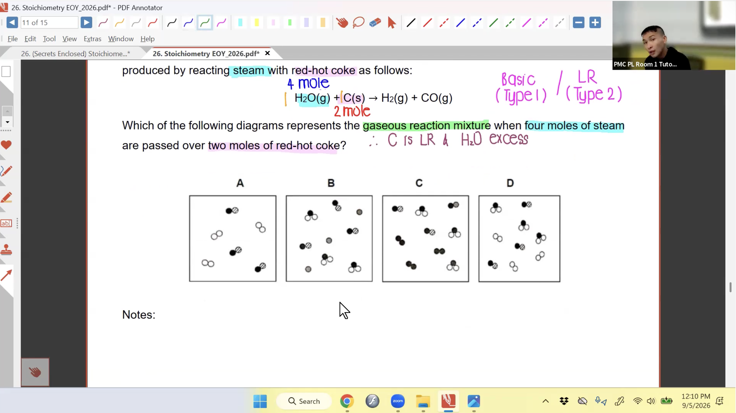 38. EOY Revision - Stoichiometry L2 [2026] - Dr LSJ
