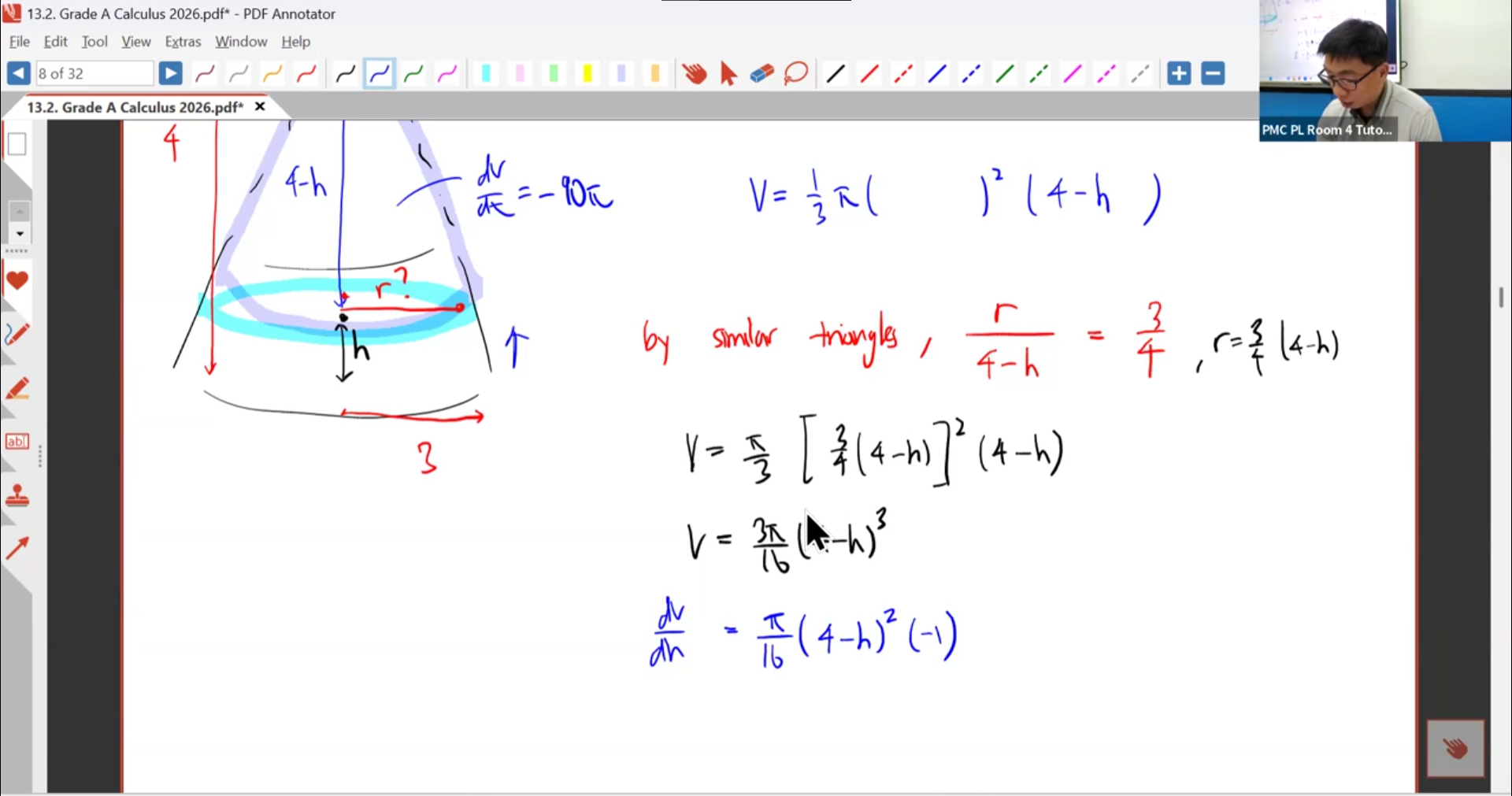 39a. Grade A Questions Calculus [2026] - Mr Charles