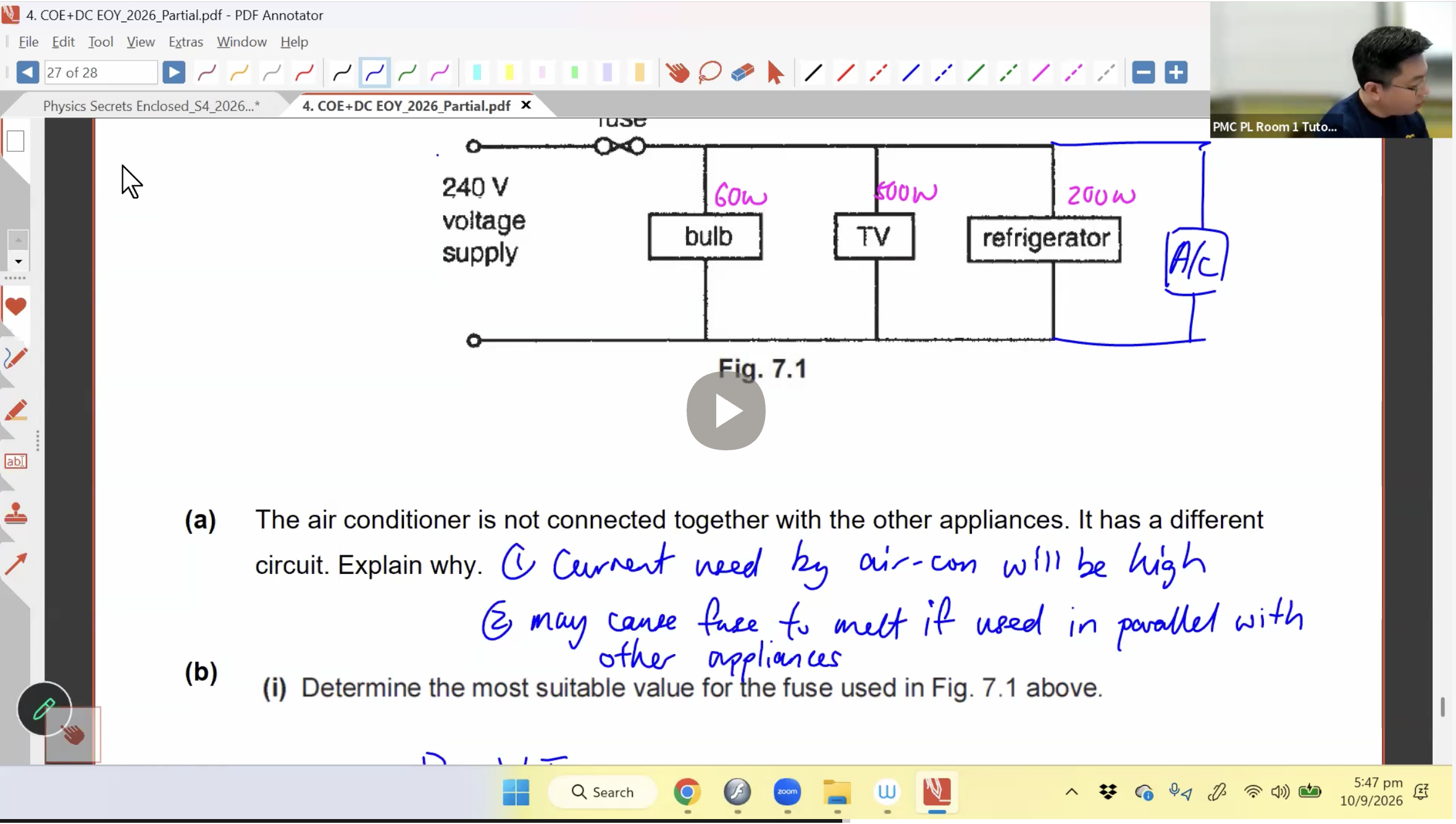 39a. Sep Hol Add Lesson (1x4h) - Final Revision COE + DC [2026] - Mr SW [Part 2]