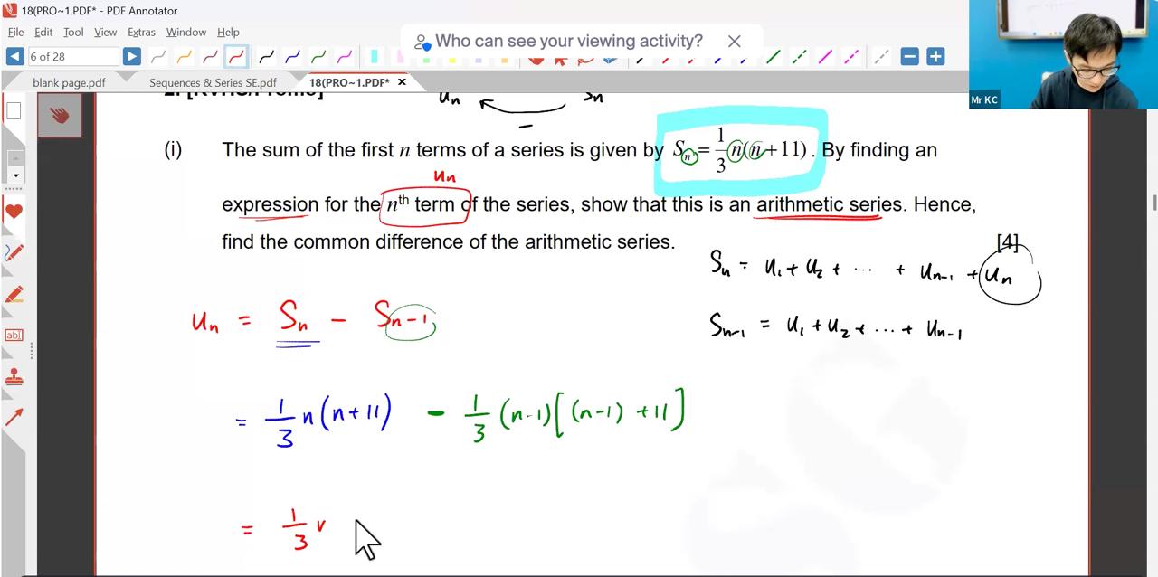 39b. EOY Revision Sequences & Series [2026]