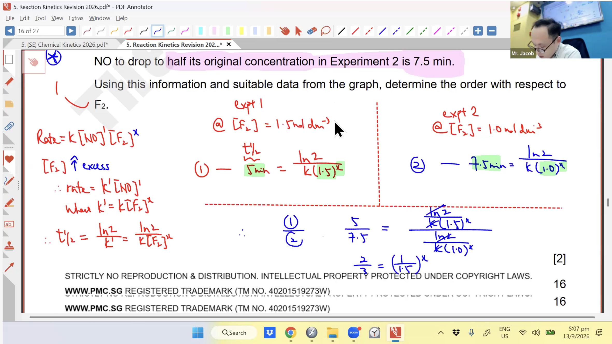 39b. Energetics & Kinetics Revision L4 [2026] - Mr JT