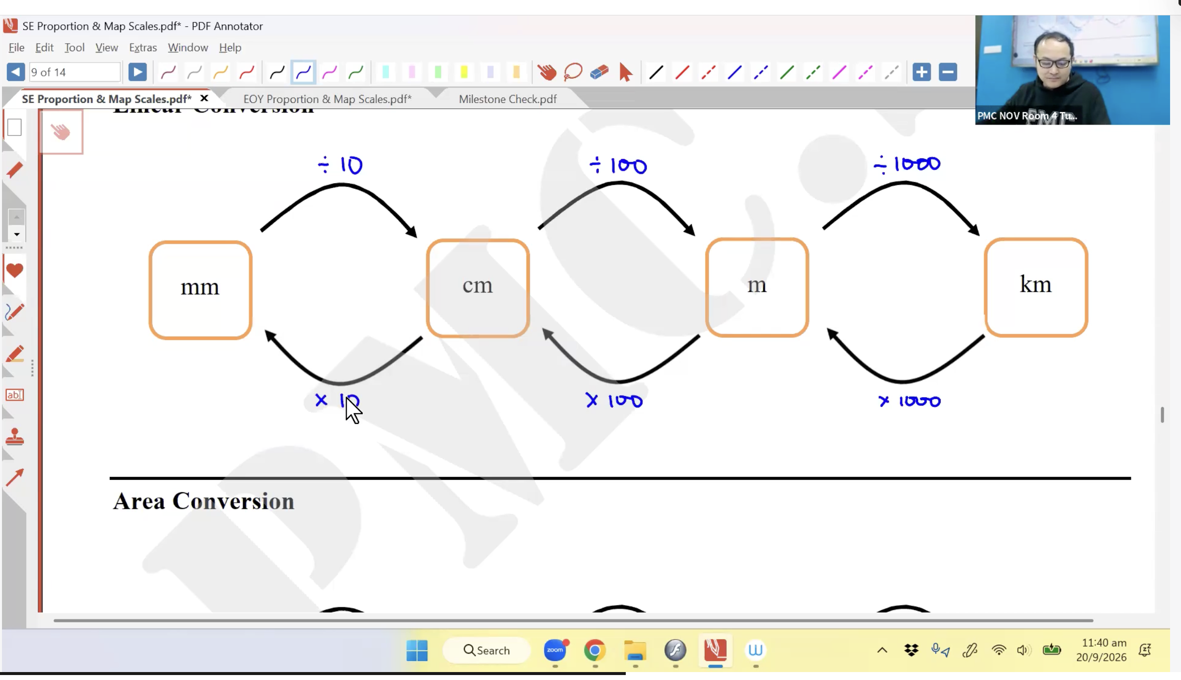 40b. EOY Proportion + Map Scales + Milestoe Check [2026] - Mr AA