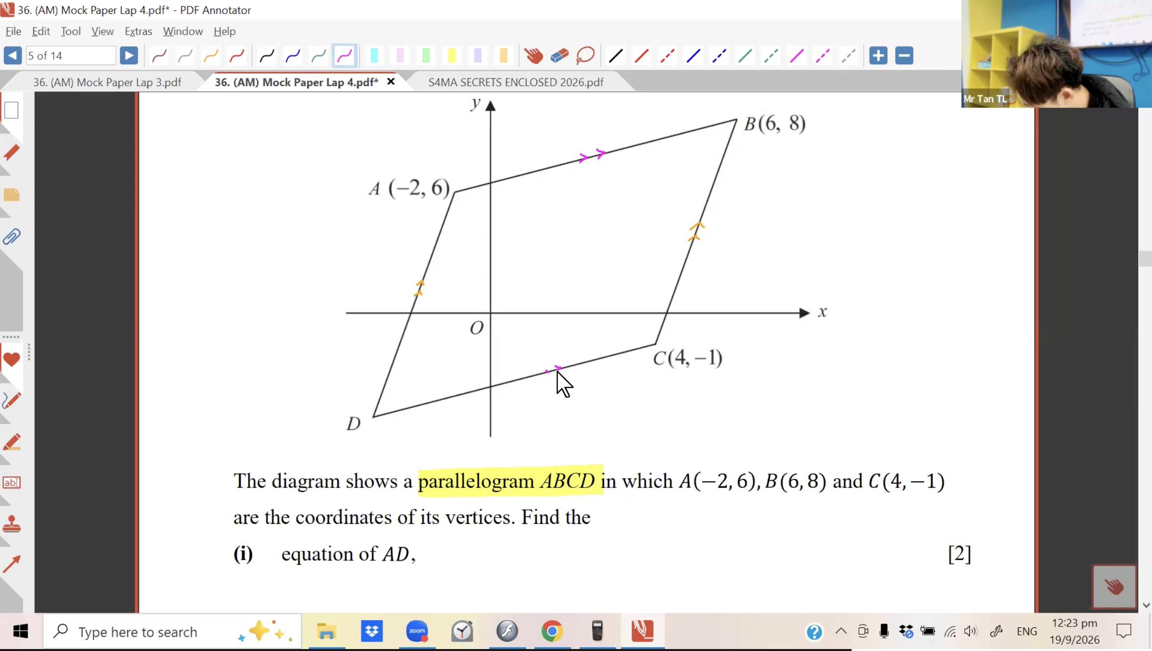 40. Mock Exam L2 - Geometry [2026] - Mr TTL