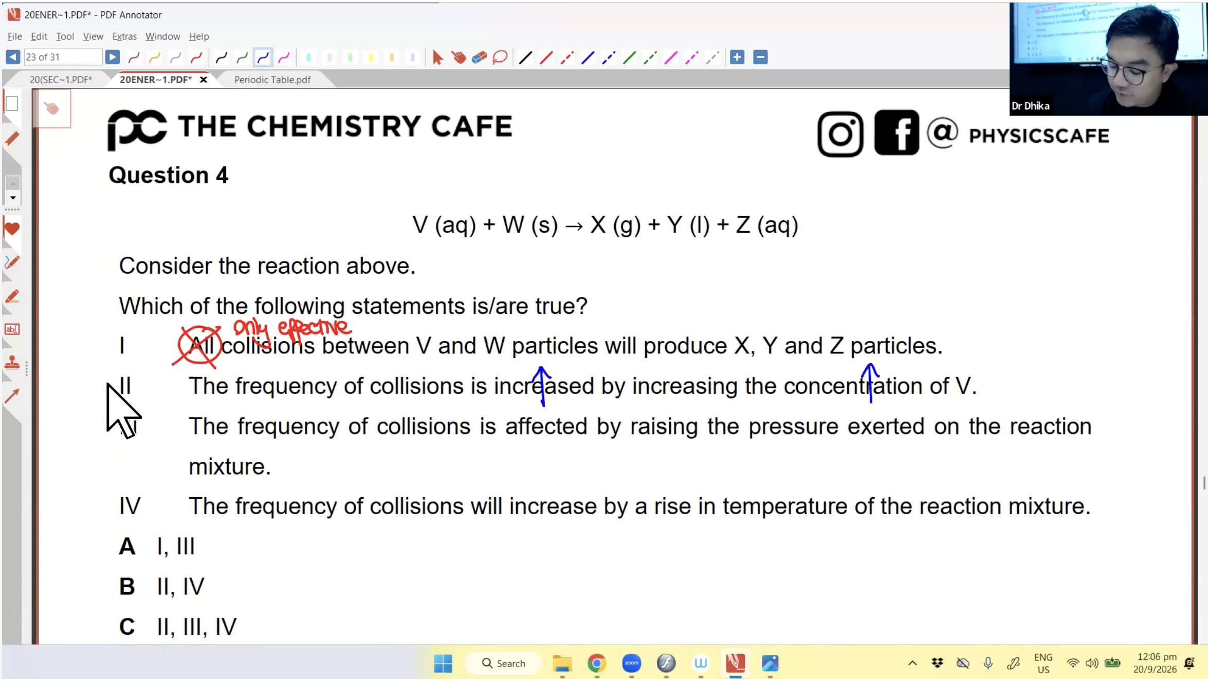 40. Chemical Kinetics EOY [2026] - Dr D