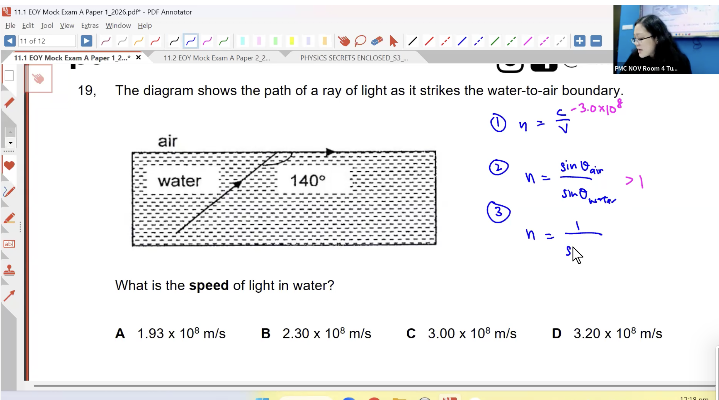 40b. EOY Revision - EOY Mock A P1 + P2 [2026] - Ms AC