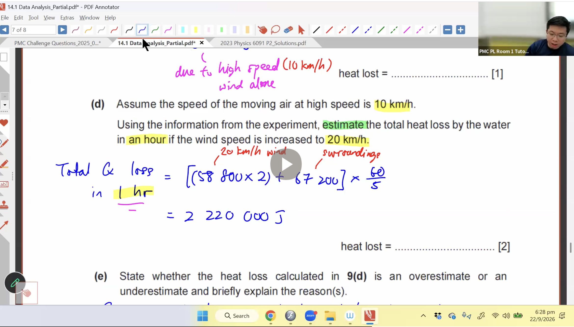 41a. EOY Revision - Data Analysis + PMC Challenge [2026] - Mr SW