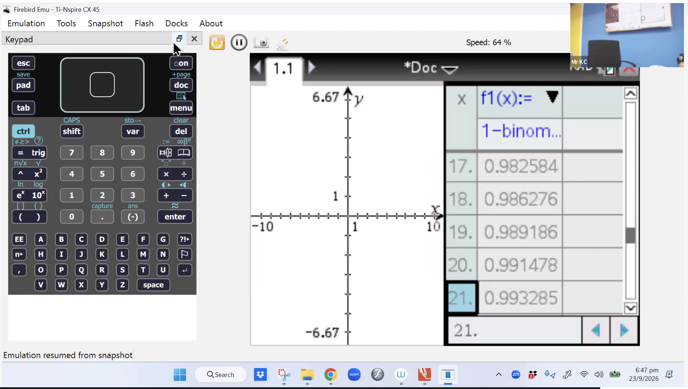 41. Probability Distribution Revision L3 [2026] - Mr KC