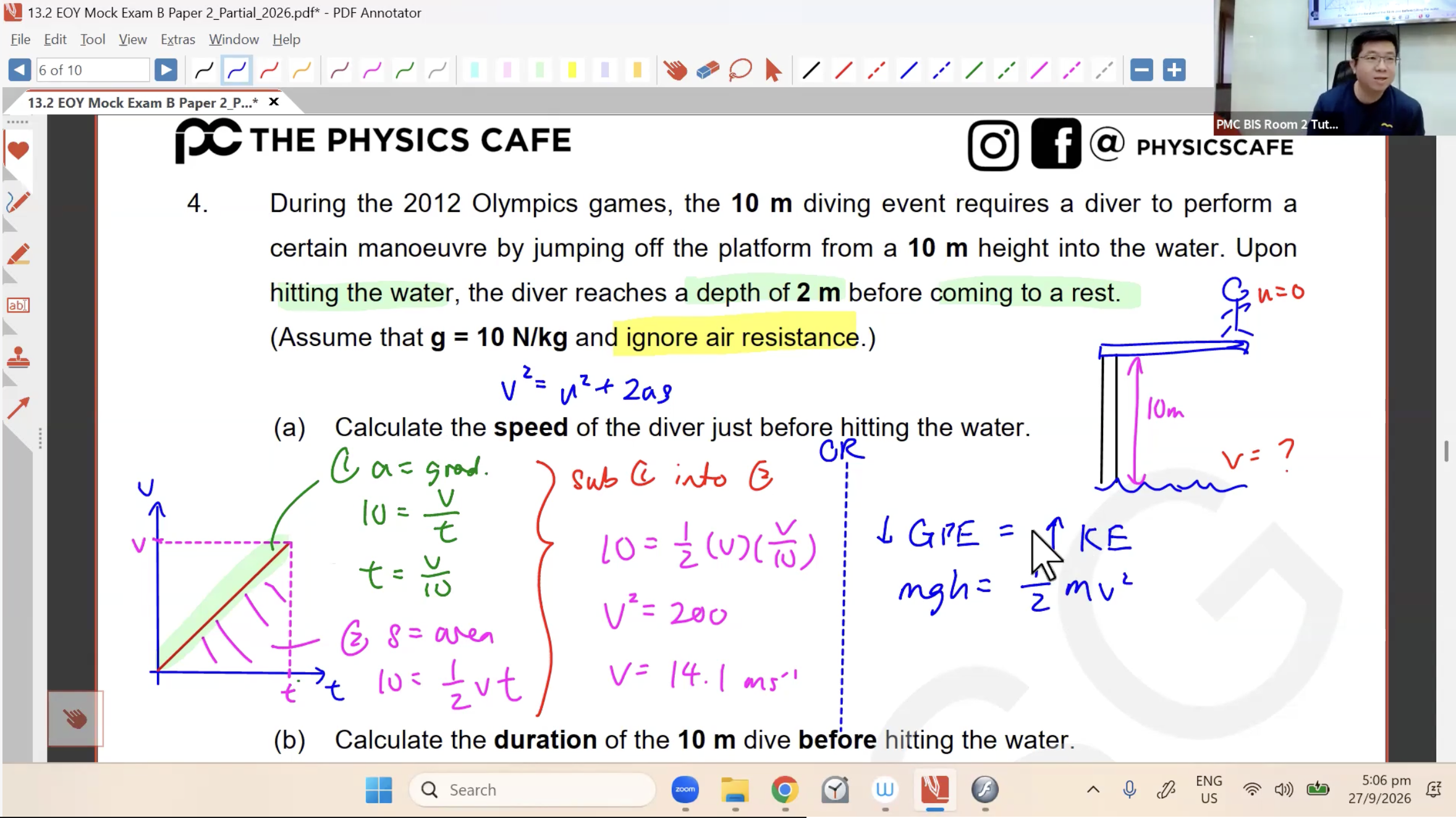 41b. EOY Revision - EOY Mock B P2 [2026] - Mr SW