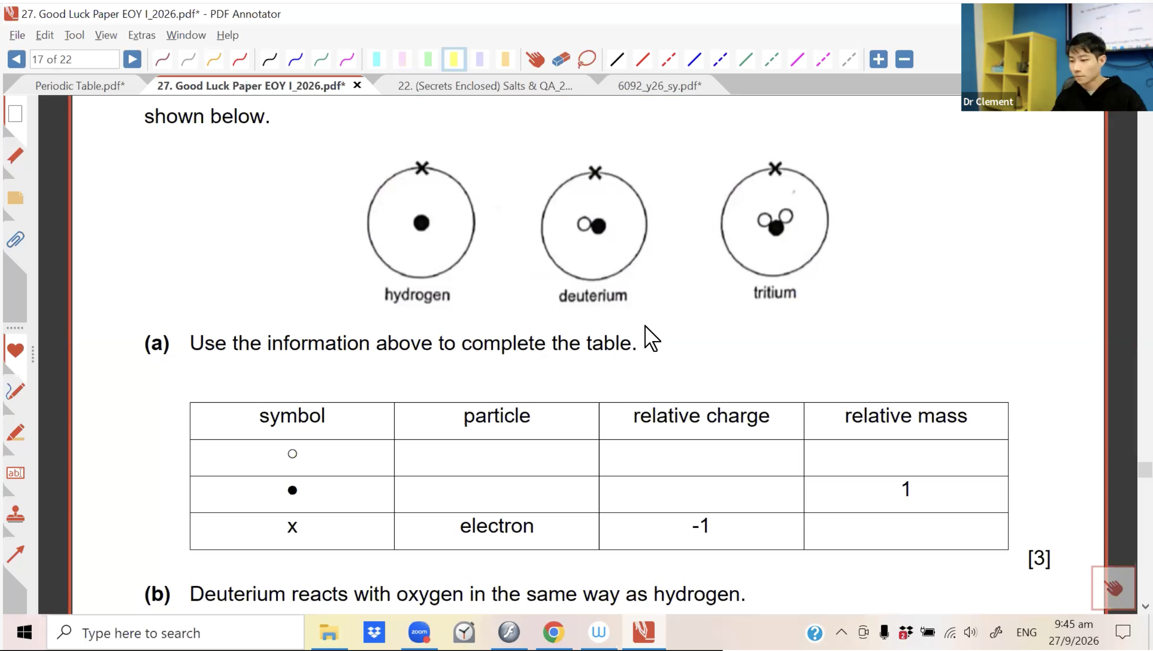 41b. EOY Revision - Good Luck Paper I L2 [2026] - Dr C