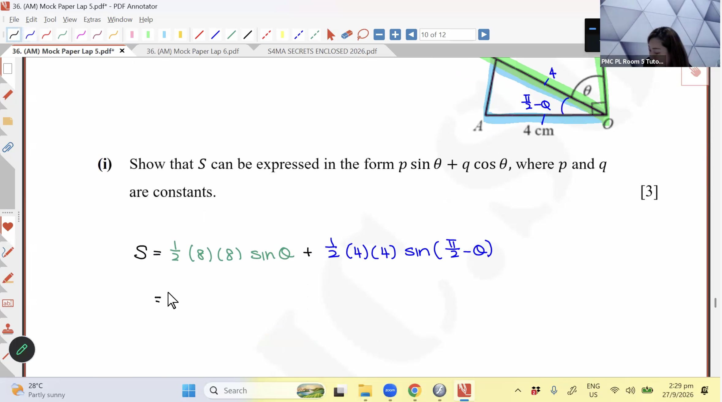 41. Mock Exam L3 - Trigonometry [2026] - Ms JL