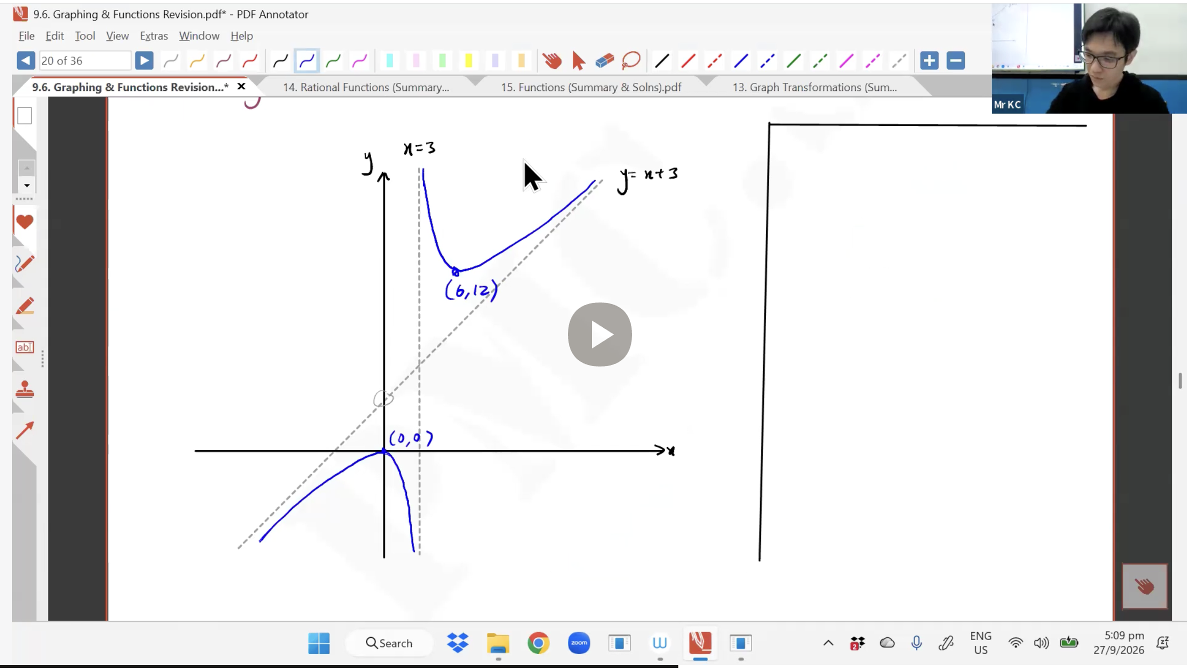 41. EOY Revision - Graph & Functions L2 [2026] - Mr KC