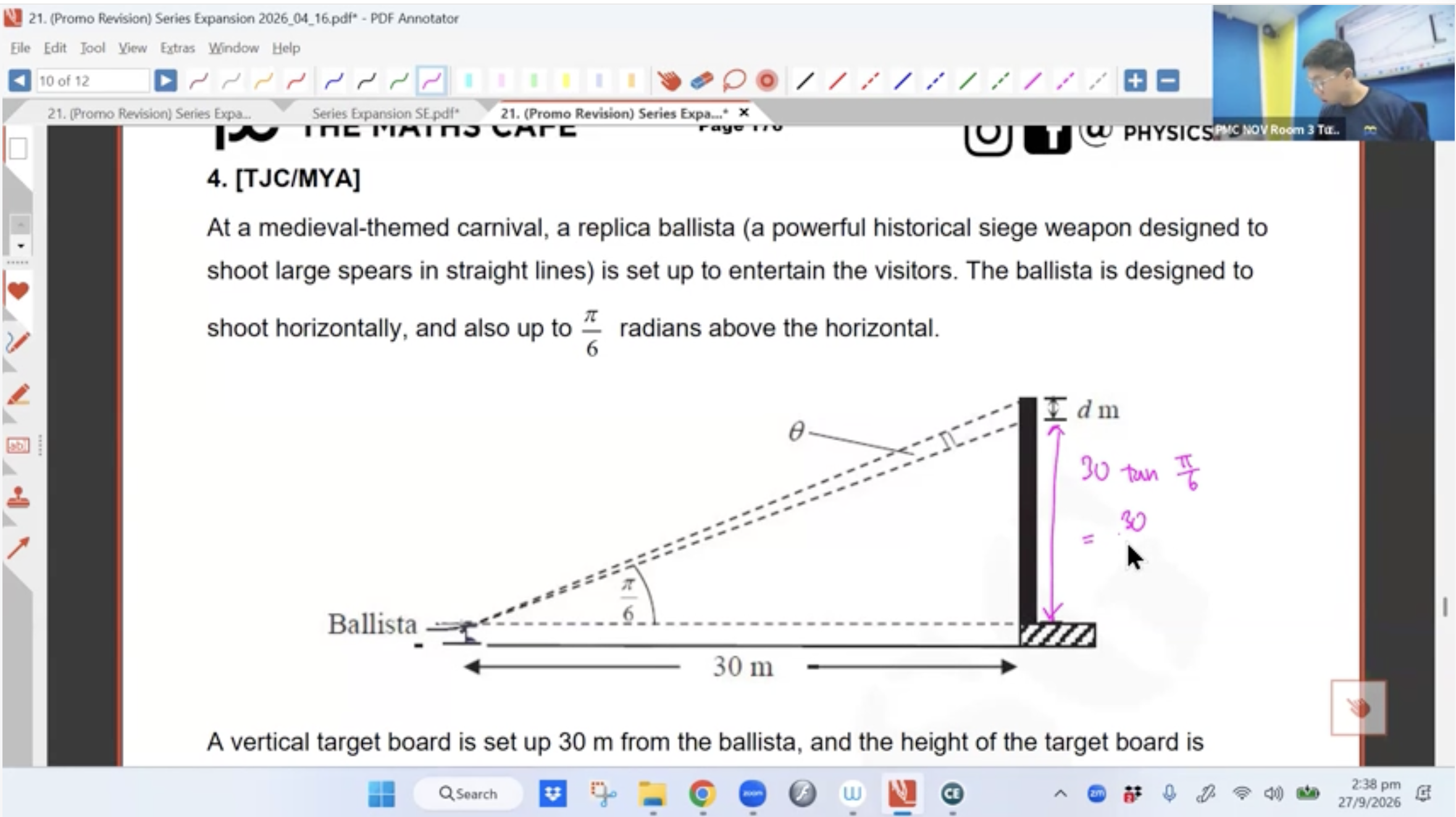 41. EOY Revision Series Expansion & Inequalities [2026] - Mr CT