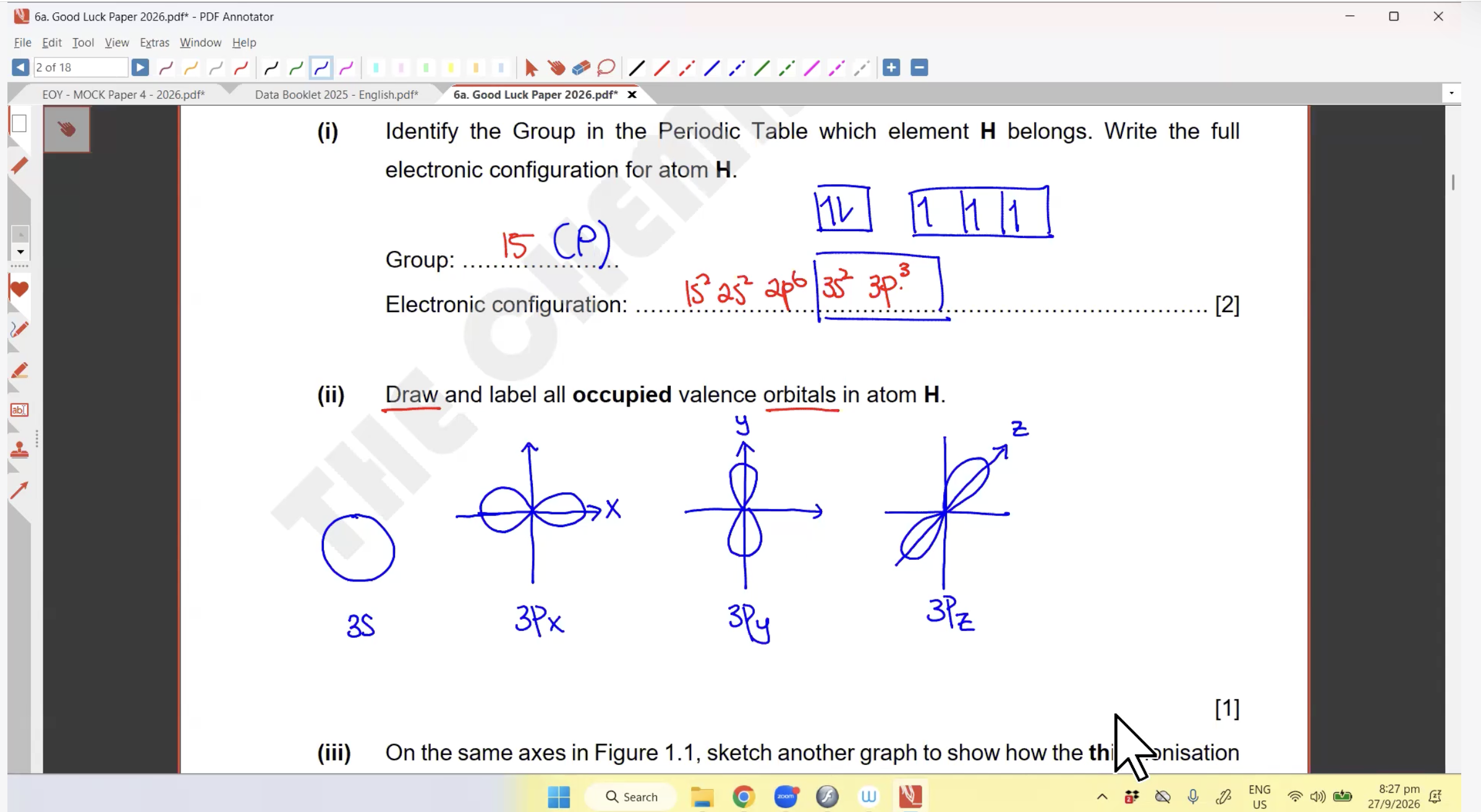 41. Year End Revision - Mock Paper 5 [2026] - Dr D