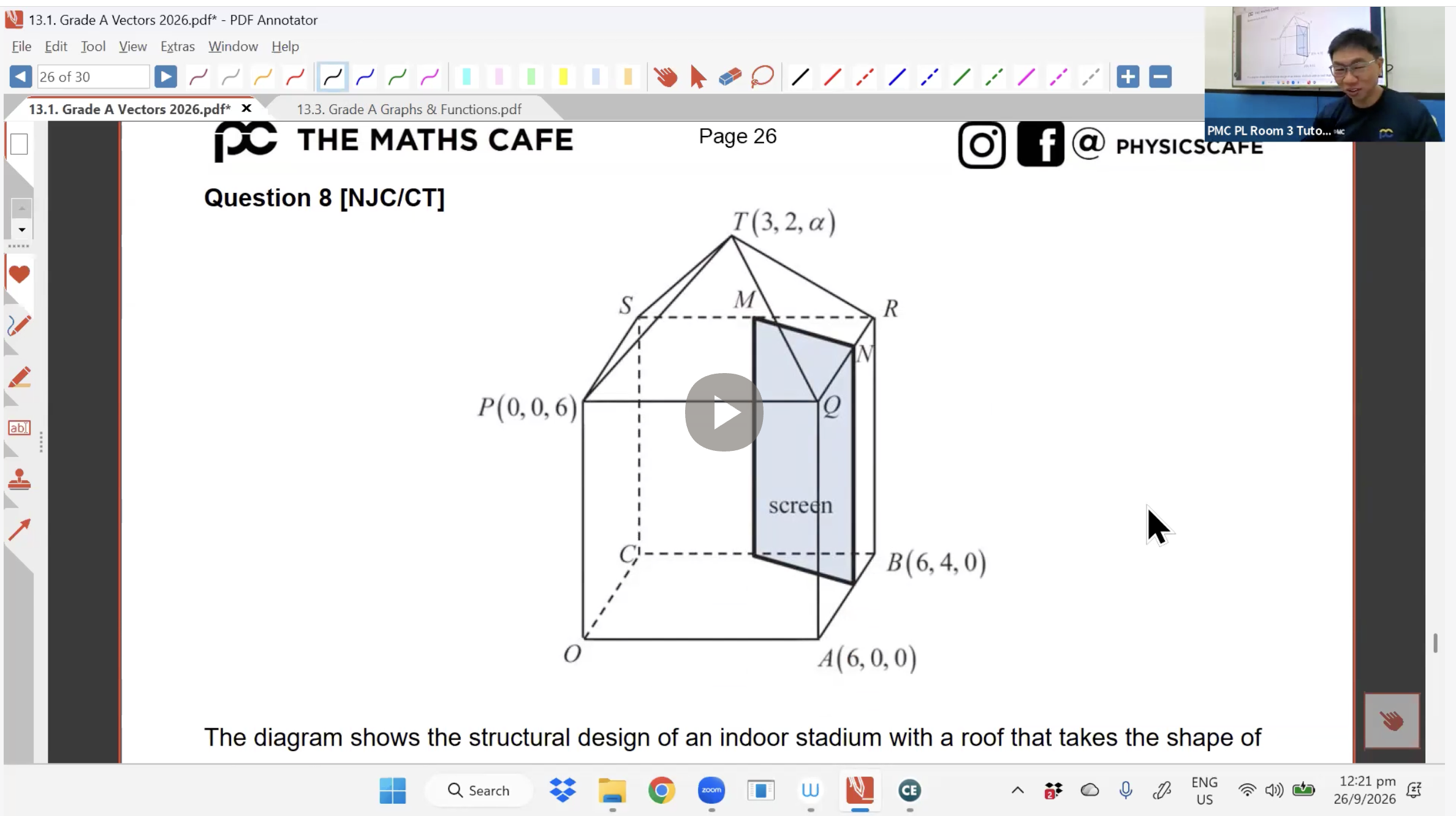 41. Grade A Questions Vectors L2 [2026] - Mr CT