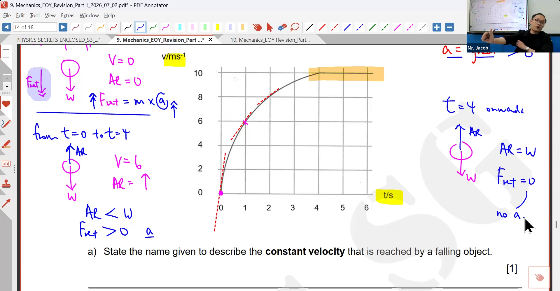 42. (P) EOY Revision - Mechanics II [2026] - Mr JT