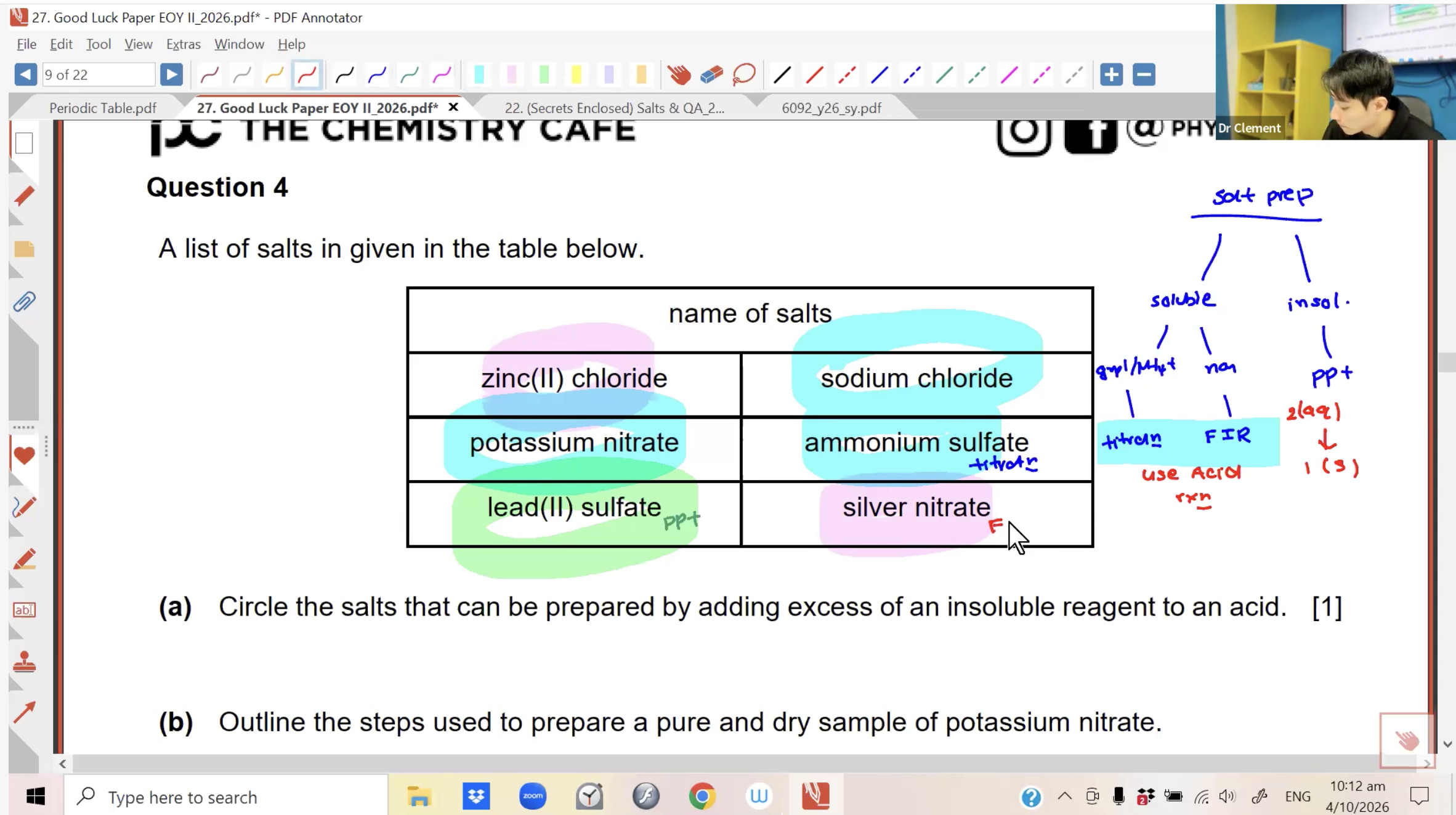 42. EOY Revision - Good Luck Paper II L1 [2026] - Dr C