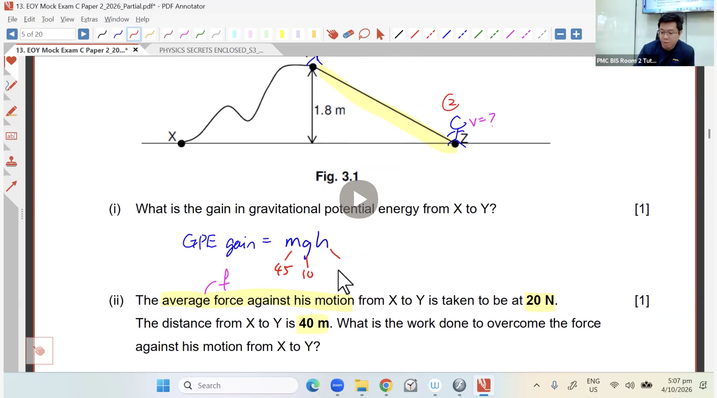 42. EOY Revision - EOY Mock C P2 [2026] - Mr SW