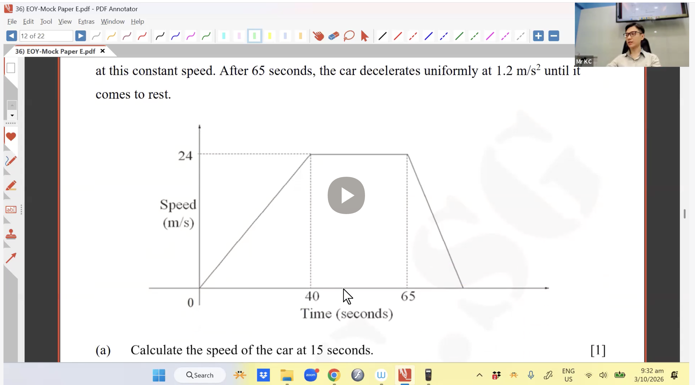 42. EOY Revision - Mock E [2026] - Mr KC