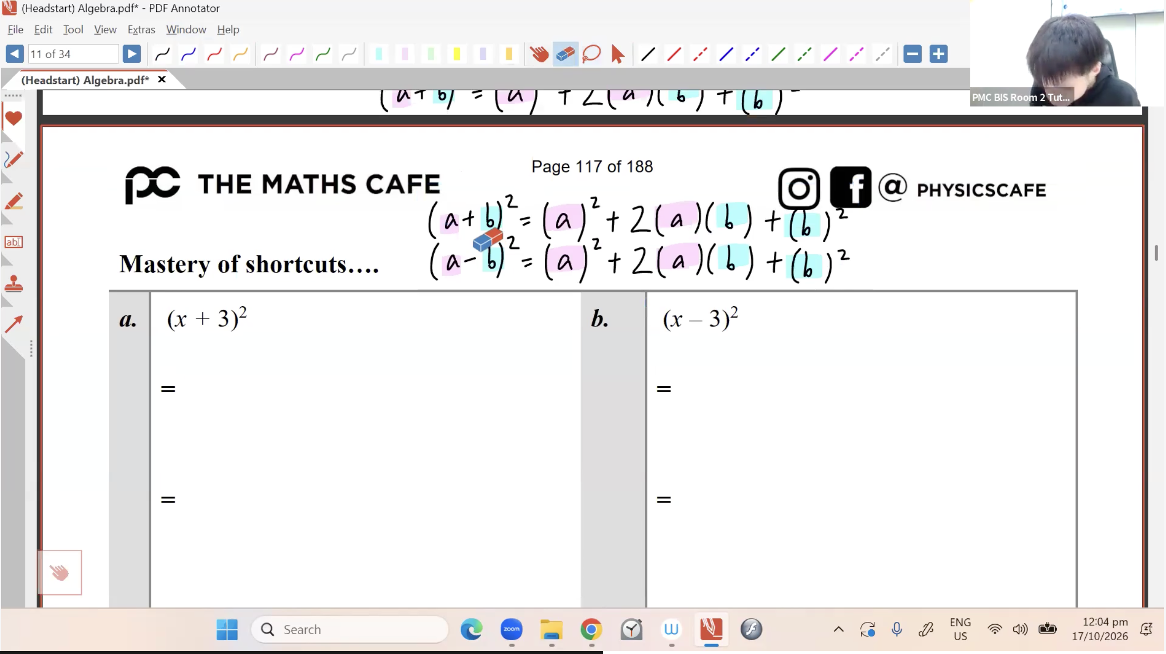 44. Headstart L1: Algebra L1 [2026] - Mr NT