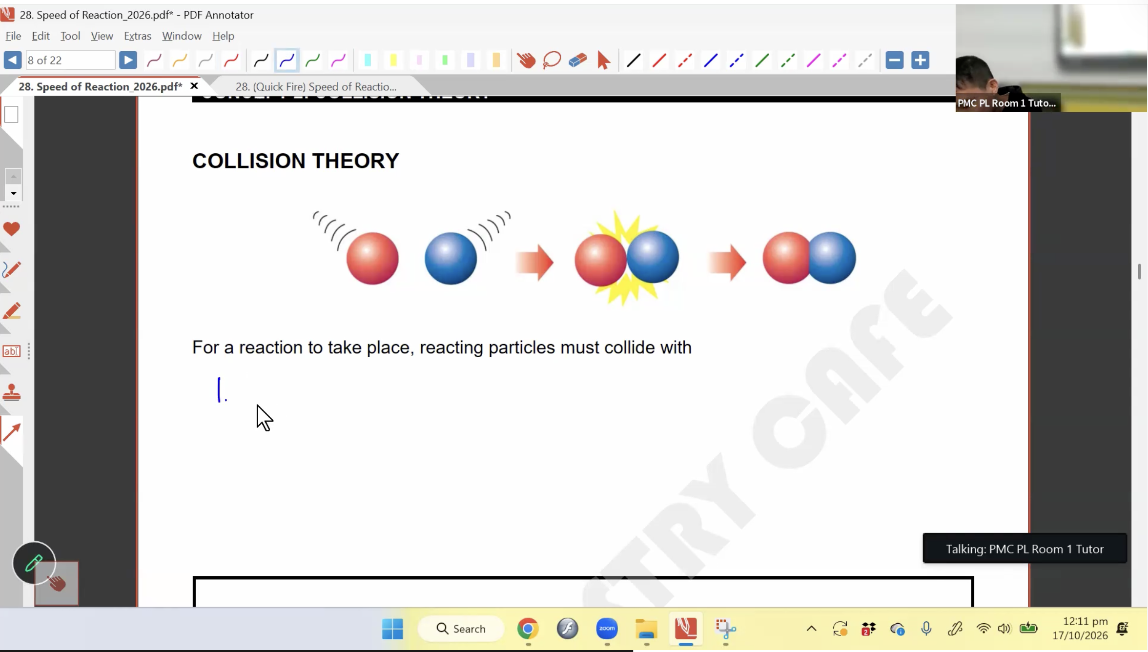 44. Speed of Reaction I [2026] - Dr LSJ