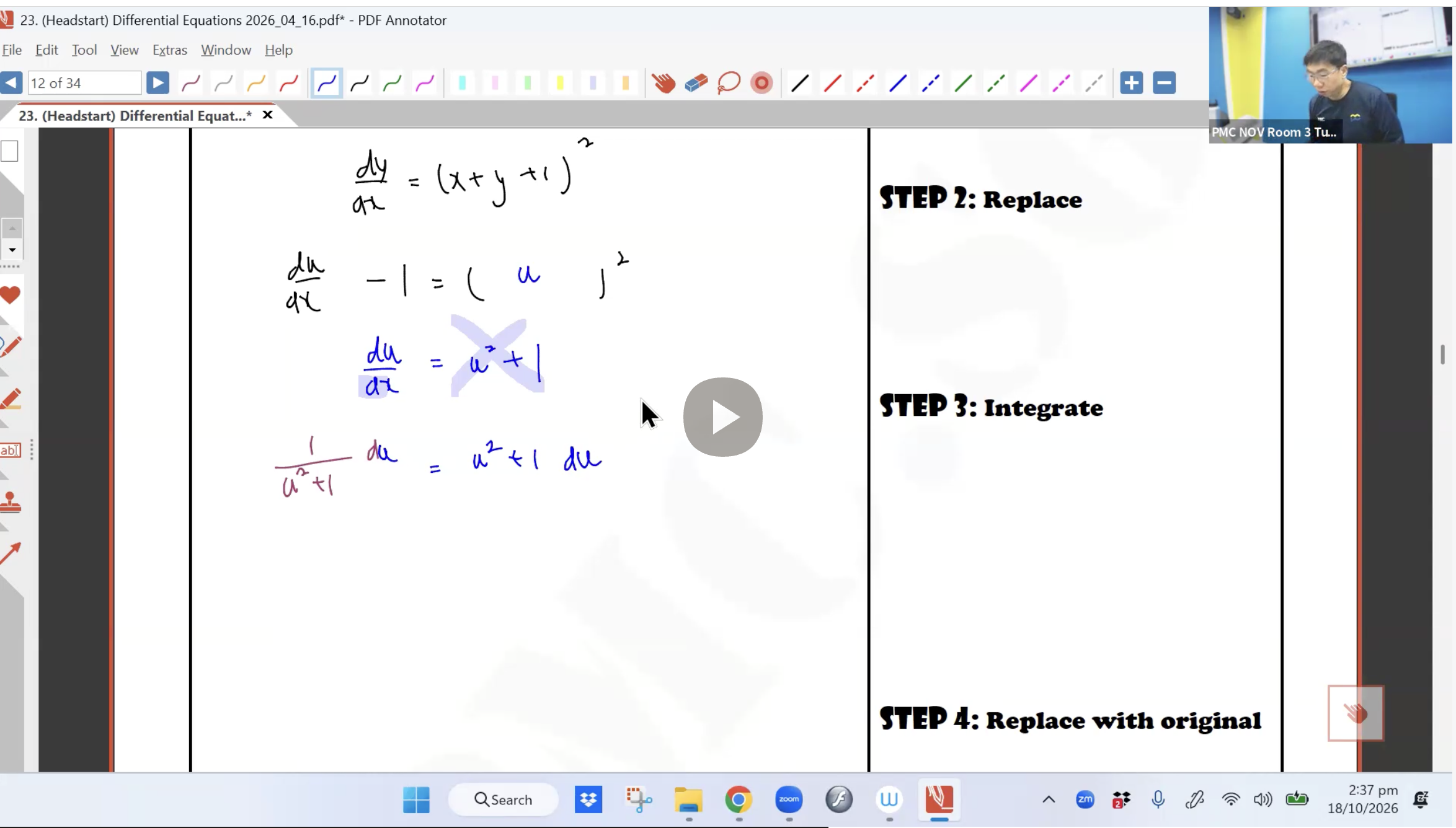44. (Headstart) Differential Equations L1 [2026] - Mr CT